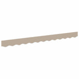 Vidaxl markies valance beige 580 x 20 cm canvas