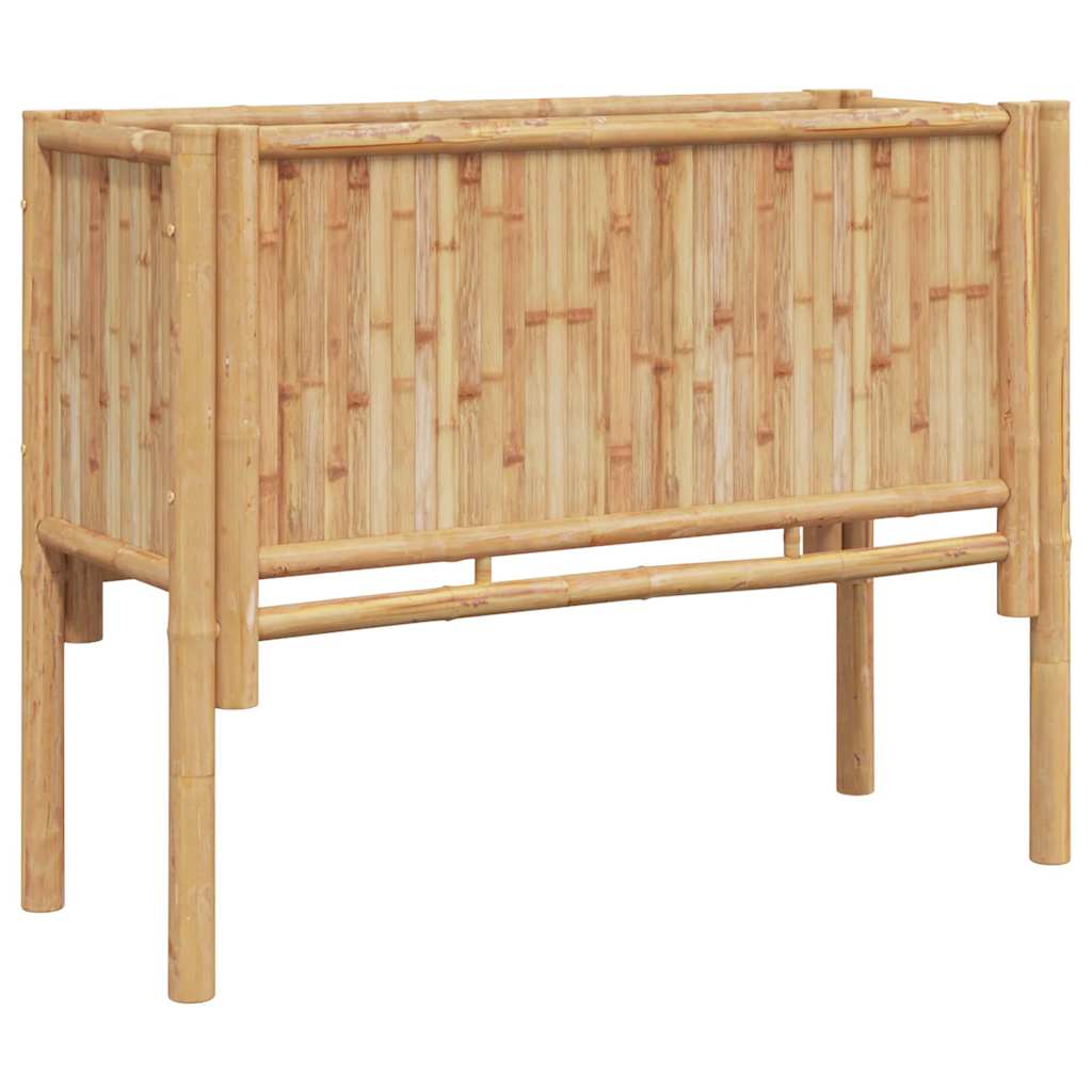 Vidaxl verhoogd bed bruin 90 x 35 x 70 cm bamboe