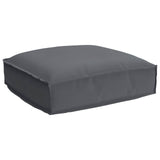Vidaxl kussen antraciet 50 x 50 x 12 cm oxford stof