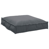Vidaxl kussen antraciet 70 x 70 x 12 cm oxford stof