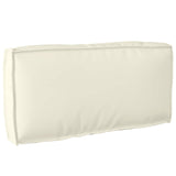 Vidaxl kussen crème 80 x 40 x 12 cm oxford stof