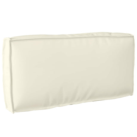 Vidaxl kussen crème 80 x 40 x 12 cm oxford stof