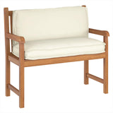 Vidaxl kussen crème 120 x 40 x 12 cm oxford stof