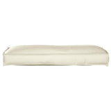 Vidaxl kussen crème 120 x 40 x 12 cm oxford stof