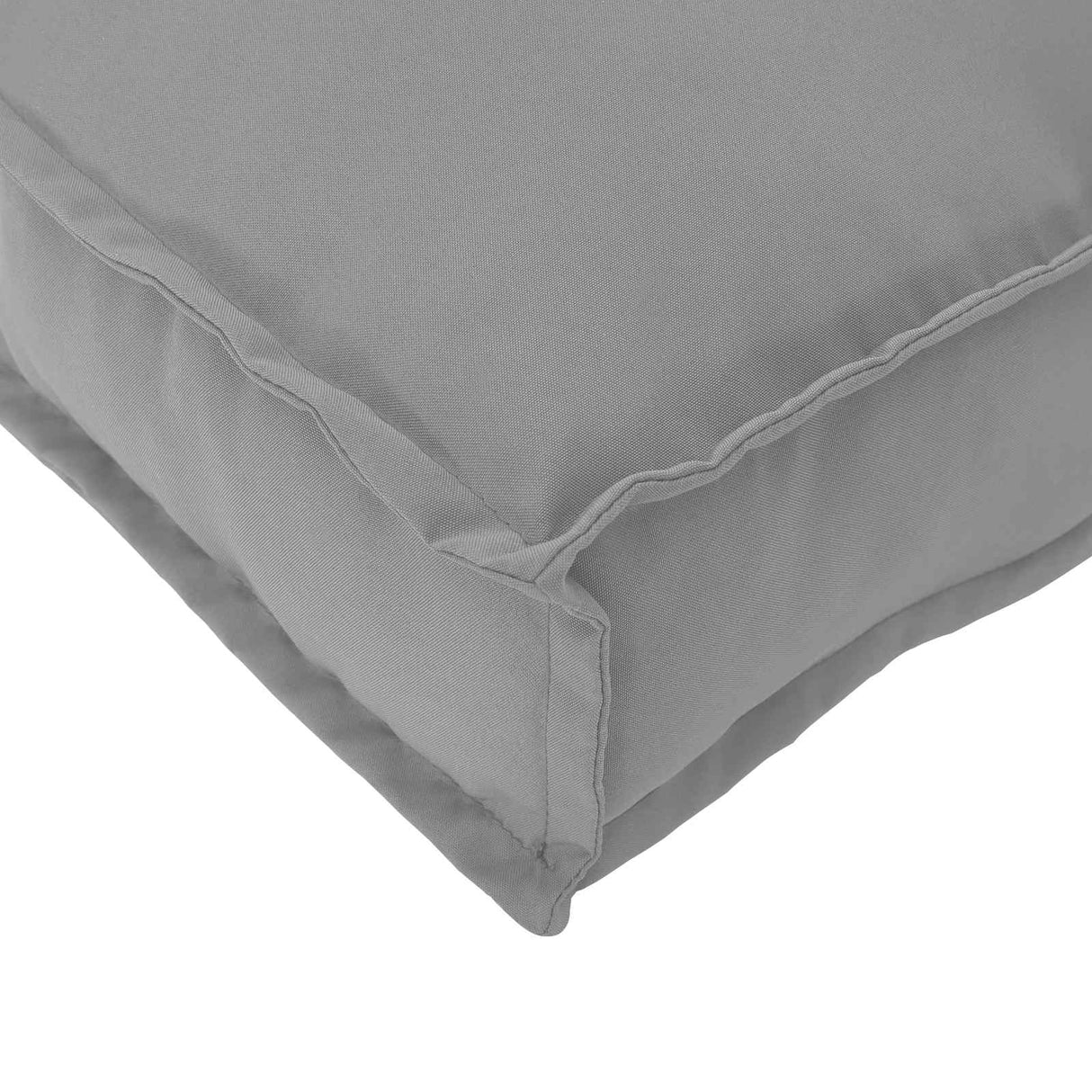 Vidaxl kussen grijs 120 x 40 x 8 cm oxford stof