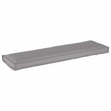 Vidaxl kussen grijs 140 x 40 x 8 cm oxford stof