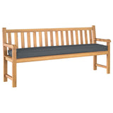 Vidaxl palet kussen antraciet 180 x 40 x 8 cm oxford stof