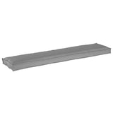 Vidaxl palet kussen grijs 180 x 40 x 8 cm oxford stof