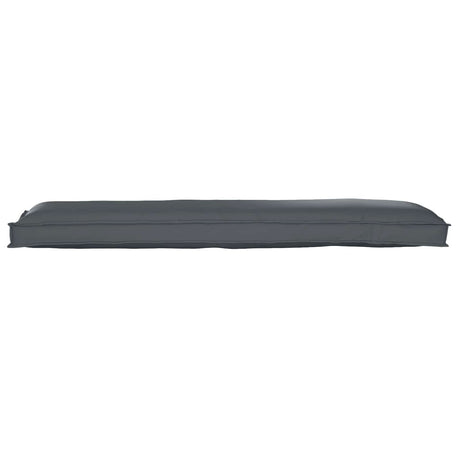 Vidaxl pallet kussen set 2 pcs antraciet 150 x 40 x 8 cm oxford stof