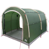 Vidaxl tent met dak met opslag groen 268 x 240 x 191 cm polyester