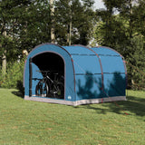 Vidaxl tent met dak met opslag blauw 268 x 240 x 191 cm polyester