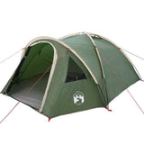 Vidaxl camping tent met dak groen 308 x 268 x 130 cm polyester