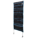 Vidaxl opslagzak met opslag zwart en blauw 125 x 48 cm oxford