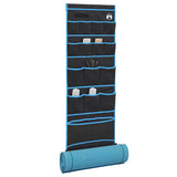 Vidaxl opslagzak met opslag zwart en blauw 125 x 48 cm oxford