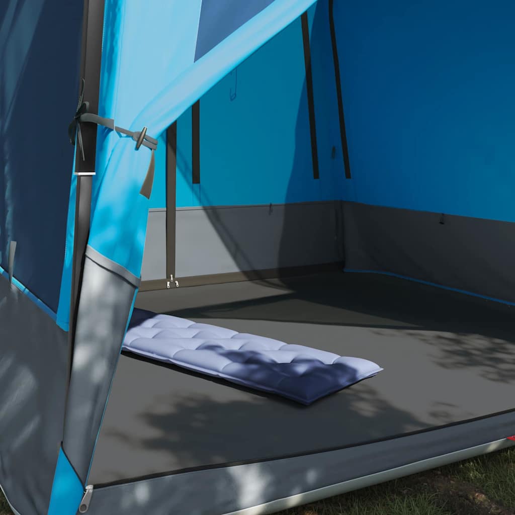 Vidaxl binnentent met dak met opslag blauw 291 x 291 x 240 cm taft