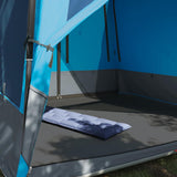 Vidaxl binnentent met dak met opslag blauw 291 x 291 x 240 cm taft