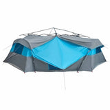 Vidaxl binnentent met dak met opslag blauw 520 x 520 x 190 cm taft