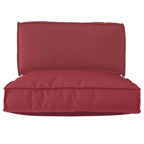 Vidaxl pallet kussen set 2 pcs grijs oxford stof