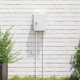 Vidaxl bedieningskast grijs 47 x 20 x 60 cm abs kunststof
