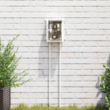 Vidaxl bedieningskast grijs 47 x 20 x 60 cm abs kunststof
