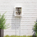 Vidaxl bedieningskast grijs 47 x 20 x 60 cm abs kunststof