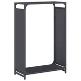Vidaxl brandhoutrek 60x28x90 cm koudgewalst staal antraciet
