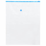 Vidaxl opslagzakken met opslag 20 pcs transparant en blauw 100 x 80 cm
