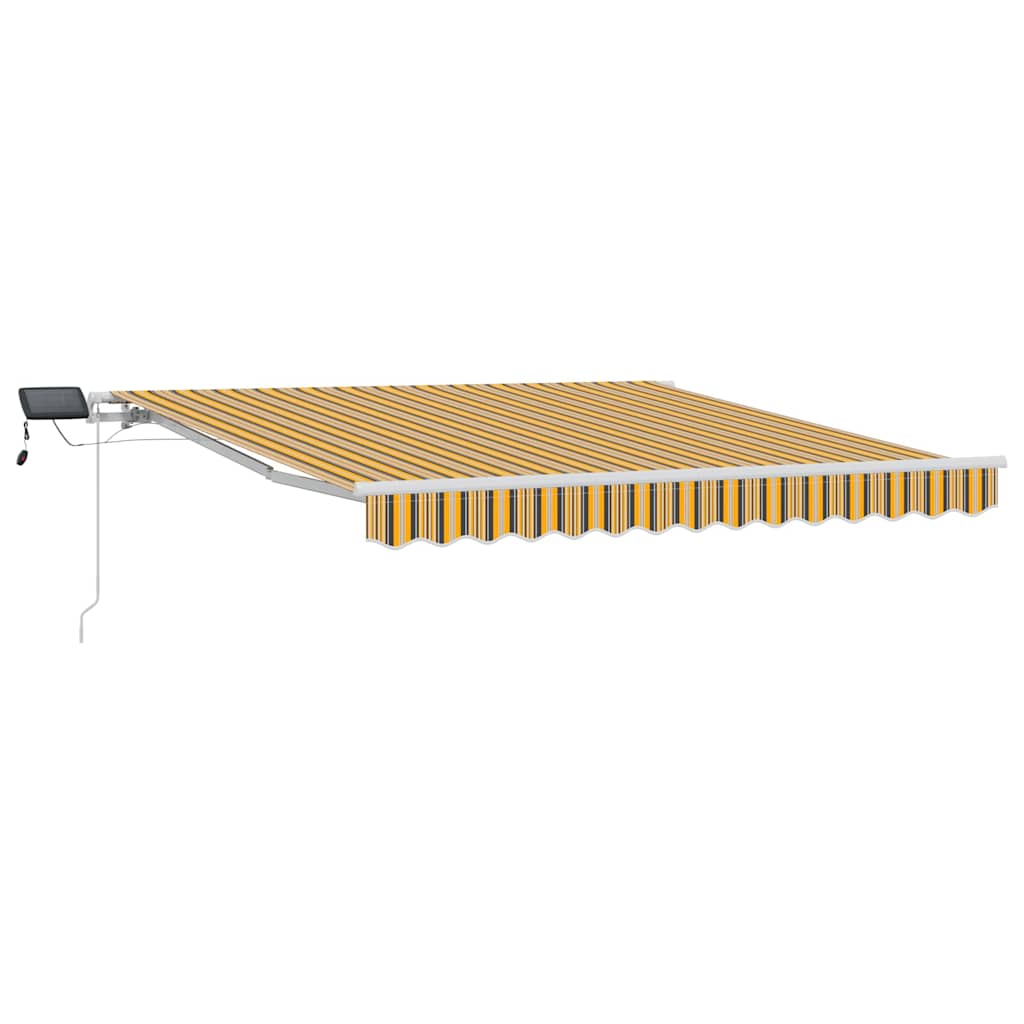 Vidaxl inklapbaar zonnescherm multikleur 300 x 250 cm stof en staal