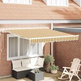 Vidaxl inklapbaar zonnescherm multikleur 300 x 250 cm stof