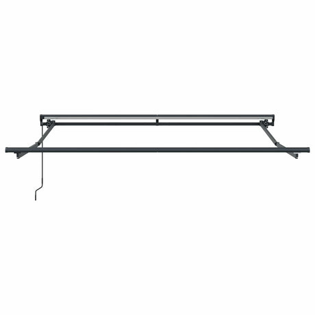 Vidaxl inklapbaar zonnescherm crème 350 x 250 cm polyester en metaal