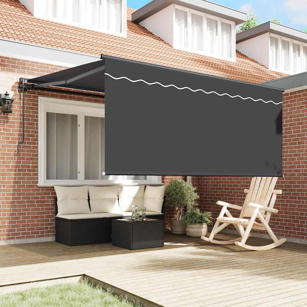 Vidaxl inklapbaar zonnescherm antraciet 350 x 250 cm