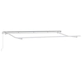 Vidaxl zijde frame wit 4 x 2 m metaal