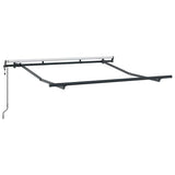 Vidaxl zijde frame antraciet 2,5 x 2 m metaal
