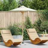 Vidaxl tuinparasol crème wit ø 270 x 260 cm bamboe