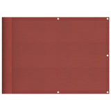 Vidaxl balkonscherm terracotta 75x800 cm 100% polyester oxford