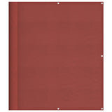 Vidaxl balkonscherm terracotta 120x1000 cm 100% polyester oxford