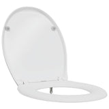 Vidaxl toiletzitting wit 47 x 37 x 4 cm duroplast