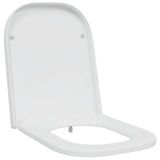 Vidaxl toiletzitting wit 47,5 x 35 x 3,6 cm duroplast