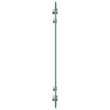 Vidaxl keuken spatscherm lichtgrijs 70 x 40 cm gehard glas