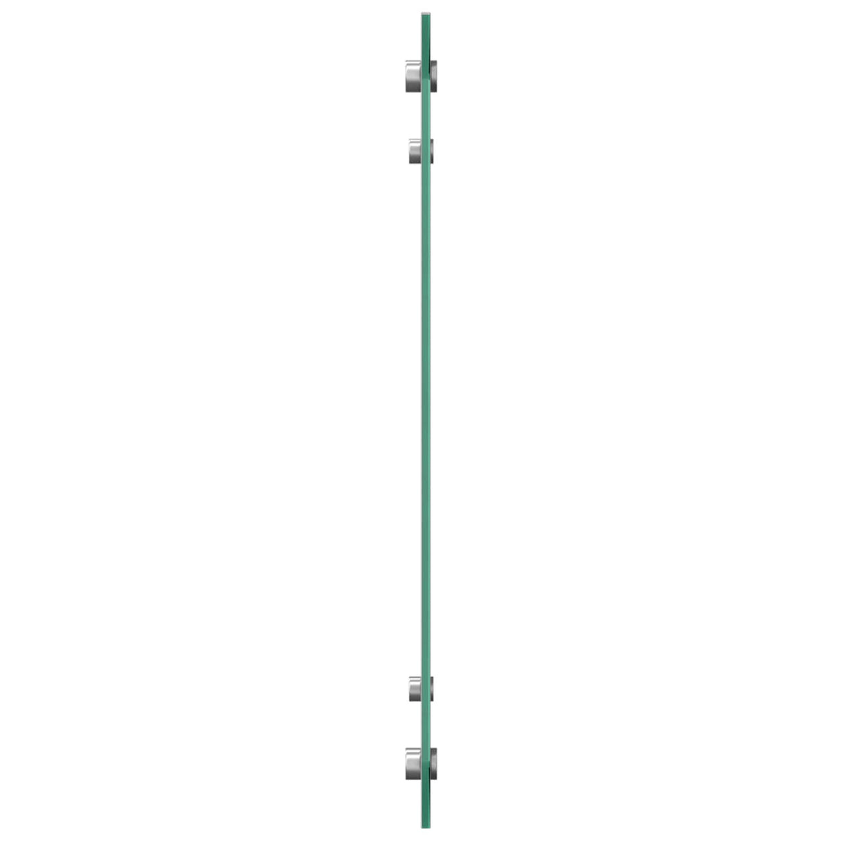 Vidaxl keuken spatscherm lichtgrijs 70 x 50 cm gehard glas