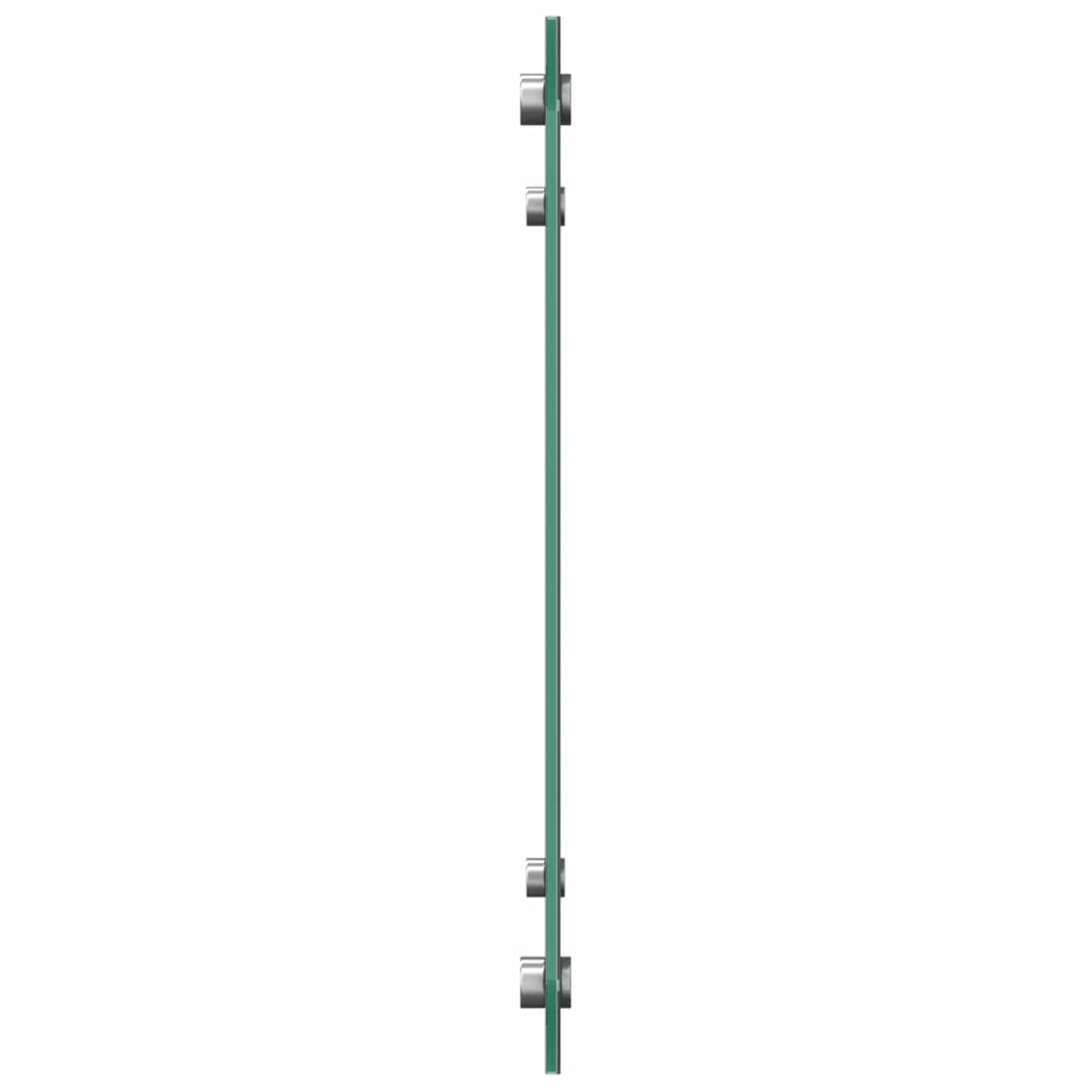 Vidaxl keuken spatscherm donkergrijs 80 x 40 cm gehard glas