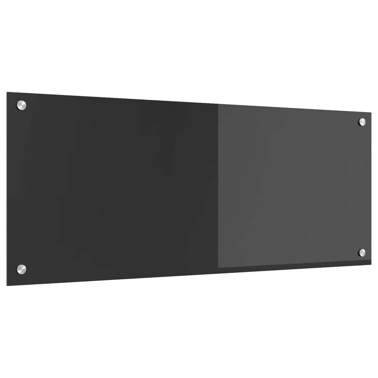 Vidaxl keuken spatscherm donkergrijs 100 x 40 cm gehard glas