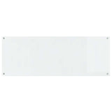 Vidaxl keuken spatscherm doorzichtig 110 x 40 cm gehard glas