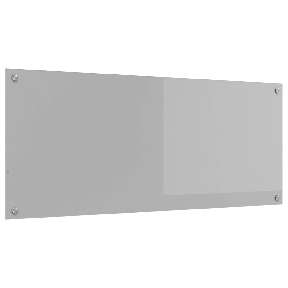 Vidaxl keuken spatscherm lichtgrijs 120 x 50 cm gehard glas