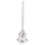 Vidaxl sculptuur zilver 26 x 26 x 110 cm aluminium