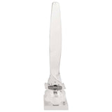 Vidaxl sculptuur zilver 26 x 26 x 110 cm aluminium