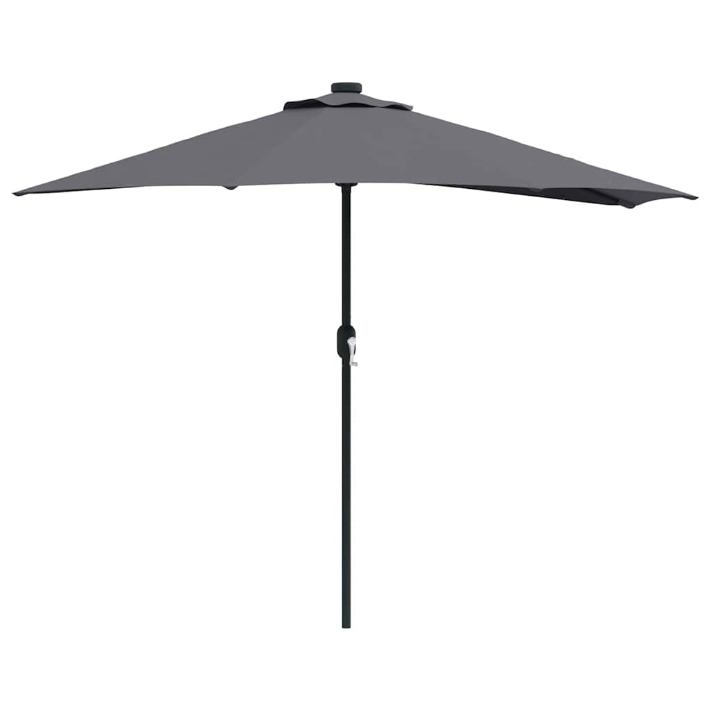Vidaxl tuinparasol antraciet 294 x 150 x 224 cm polyester en staal