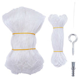 Vidaxl kattennet transparant 12x3 m nylon