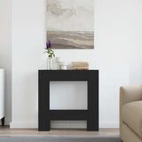 Vidaxl haardombouw 81x18x82 cm spaanplaat zwart eikenkleurig