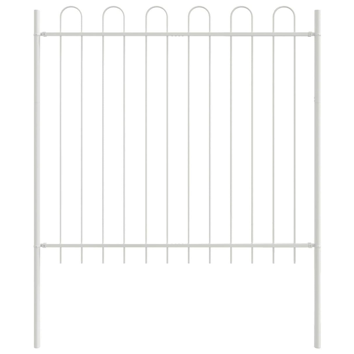 Vidaxl tuinhek 3 pcs grijs 5,1 x 1,2 m poedercoating staal